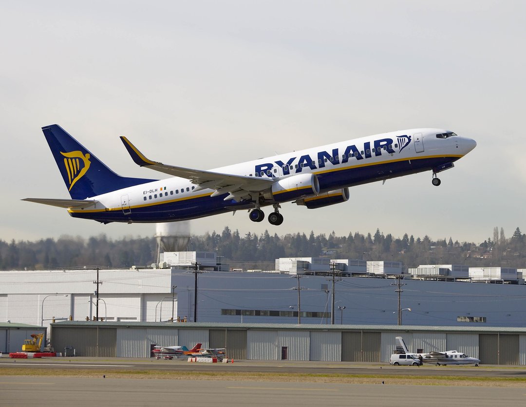 Сегодня Ryanair начнет полеты из Киева в еще 5 стран Европы