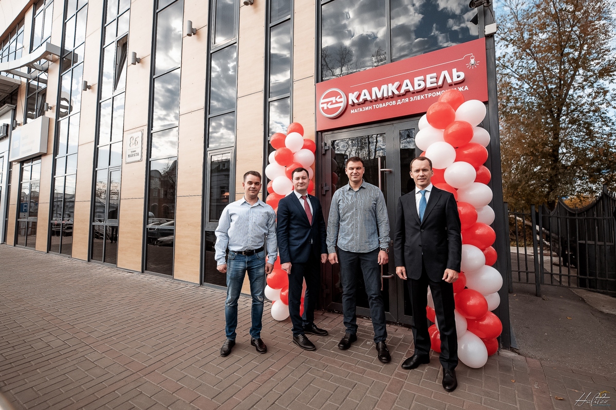 В Ульяновске состоялось открытие магазина электротехнических товаров «Камкабель»
